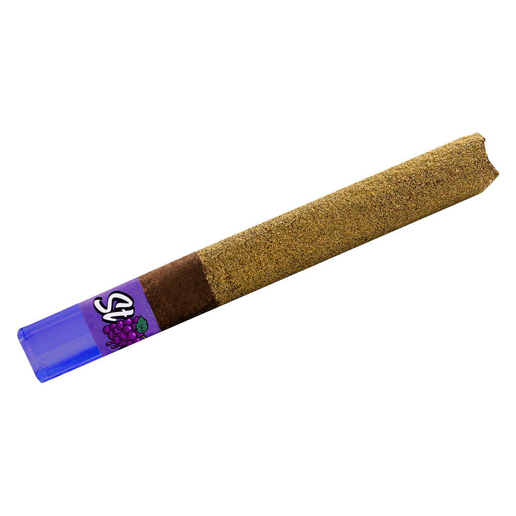 Grape Blast Liquid Diamond Infused Kief Coated Blunt